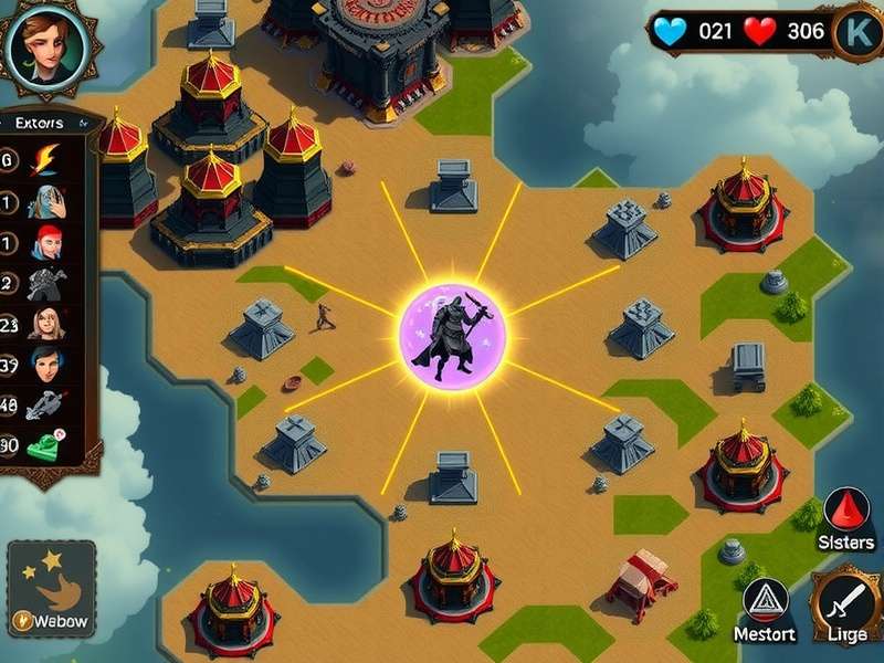 Kabzaa S Dark Dominion gameplay screenshot showing strategic battle